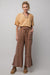 Dames Wijde Pantalon Terry Knit Comfortabele Broek Wijde Pijp 1