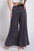 Dames Wijde Pantalon van Terry Knit in Mineral Washed 2