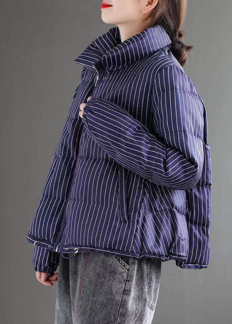 Dames Winter Puffer Jacket met Opstaande Kraag 2