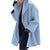Dames Winter Trench Mantel Modern Warm 0
