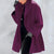 Dames Winter Trench Mantel Modern Warm 3