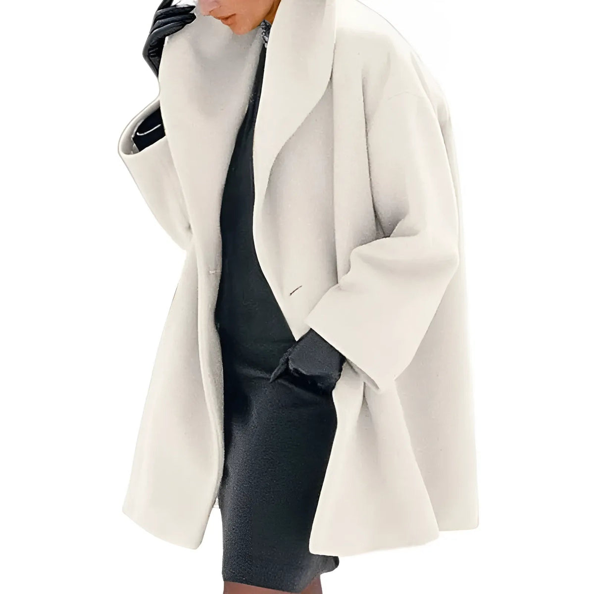 Dames Winter Trench Mantel Modern Warm 5