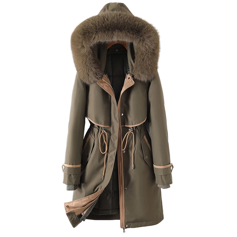 Dames Winterjack Gewatteerd met Capuchon 0