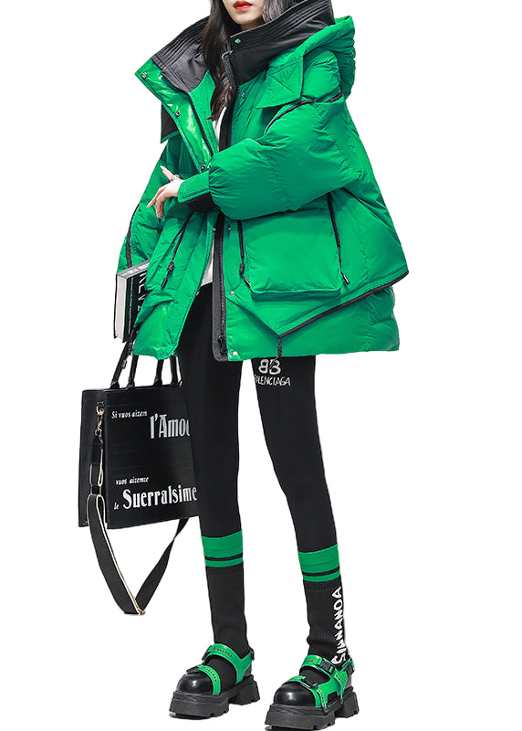 Dames Winterjack met Capuchon en Ritszakken 0