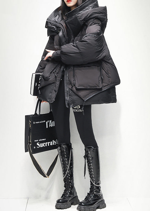 Dames Winterjack met Capuchon en Ritszakken 1