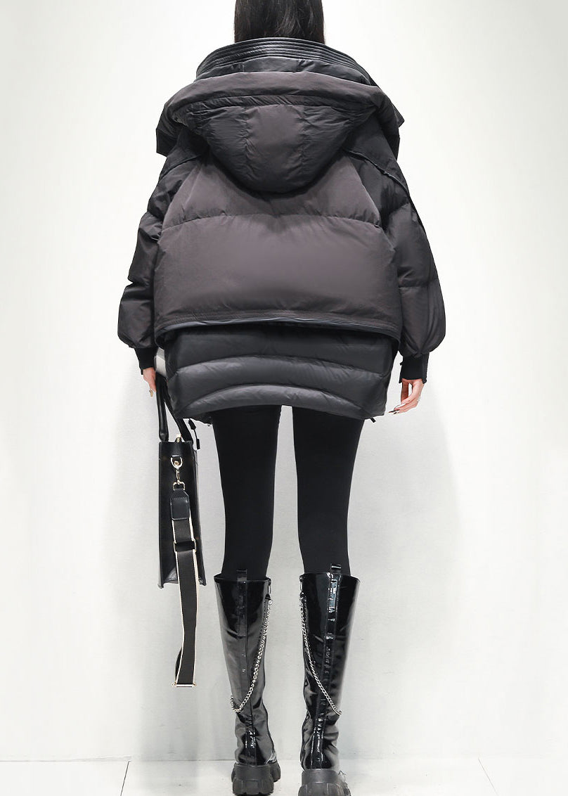 Dames Winterjack met Capuchon en Ritszakken 4