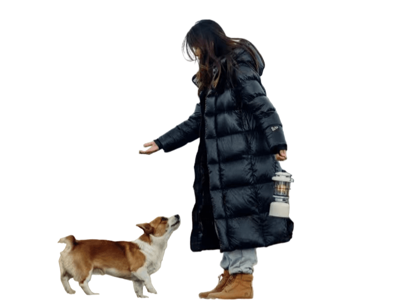 Dames Winterjacke Daunen Warm en Waterdicht 0