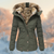 Dames Winterjacke Gevoerd met Pluche Voering 2