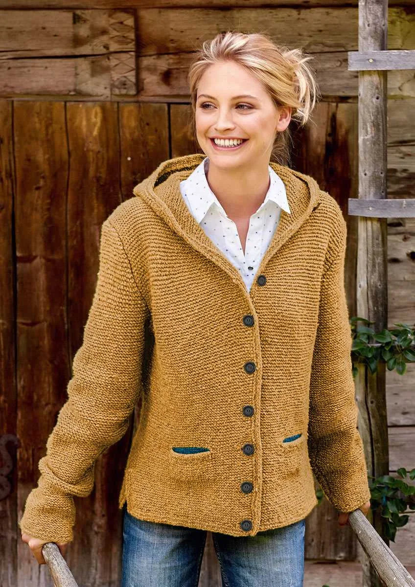 Dames Winterjacke Italiaanse Stijl Met Verstelbare Capuchon 2