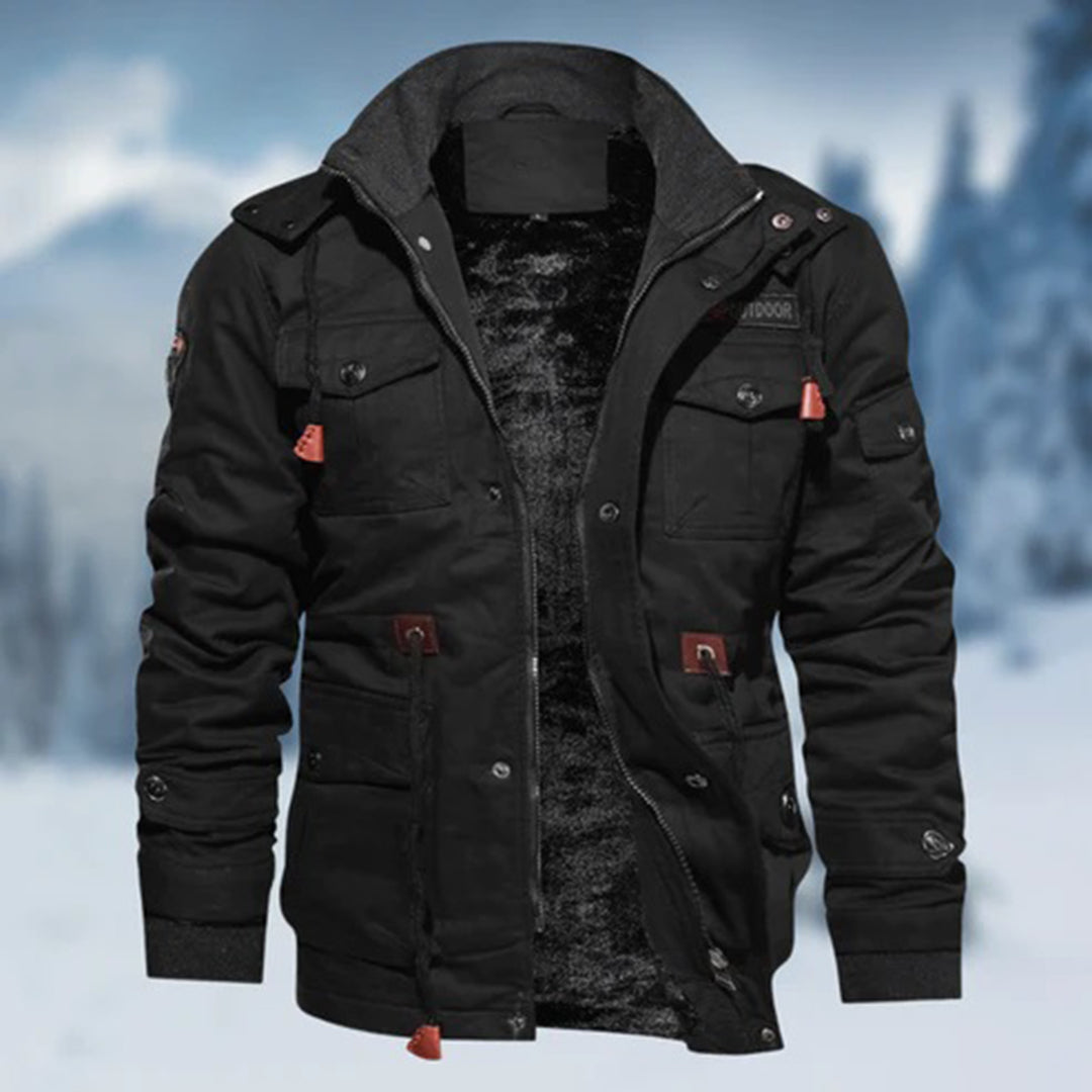 Dames Winterjas Fluwelen Stijl 2