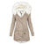 Dames Winterjas Gevoerd Stijlvol 0