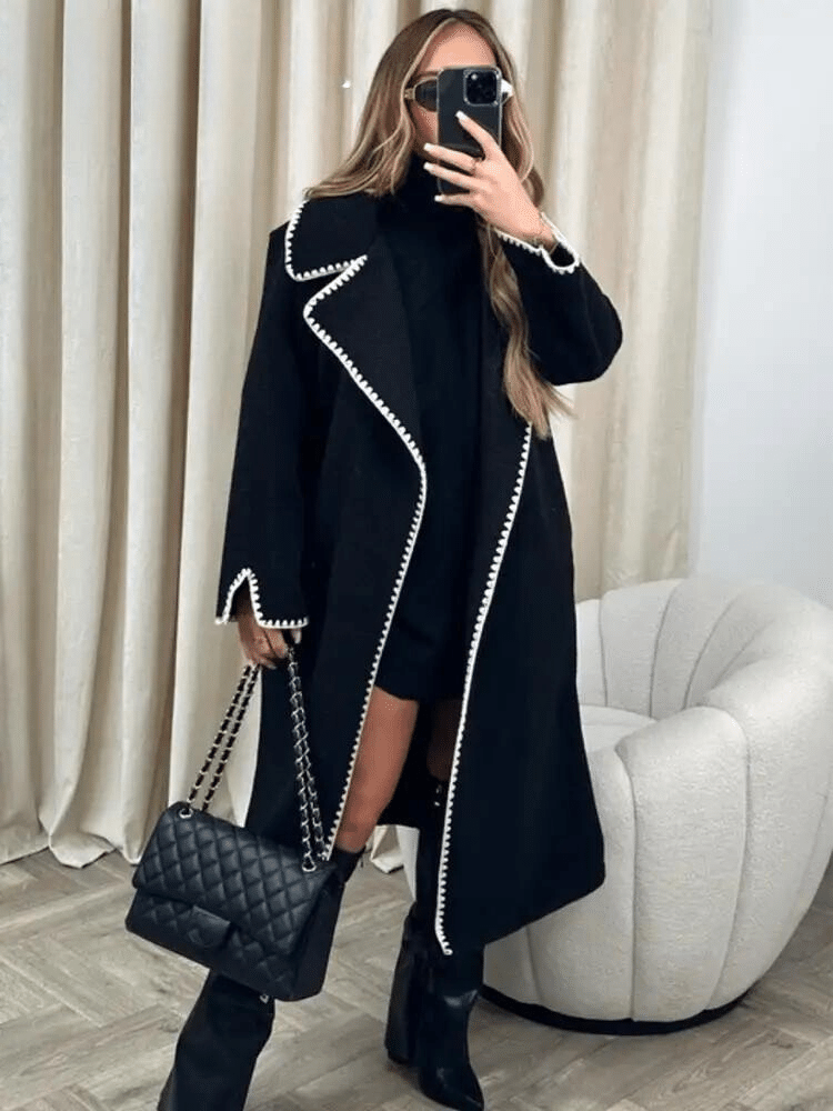 Dames Winterjas Gewatteerd Lange Stijl Met Comfortabele Isolatie 1