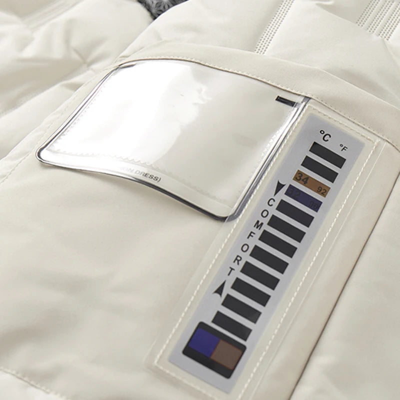 Dames Winterjas Gewatteerd met Afneembare Capuchon 5