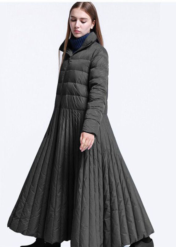 Dames Winterjas Met Zakken Cirkelstijl 0