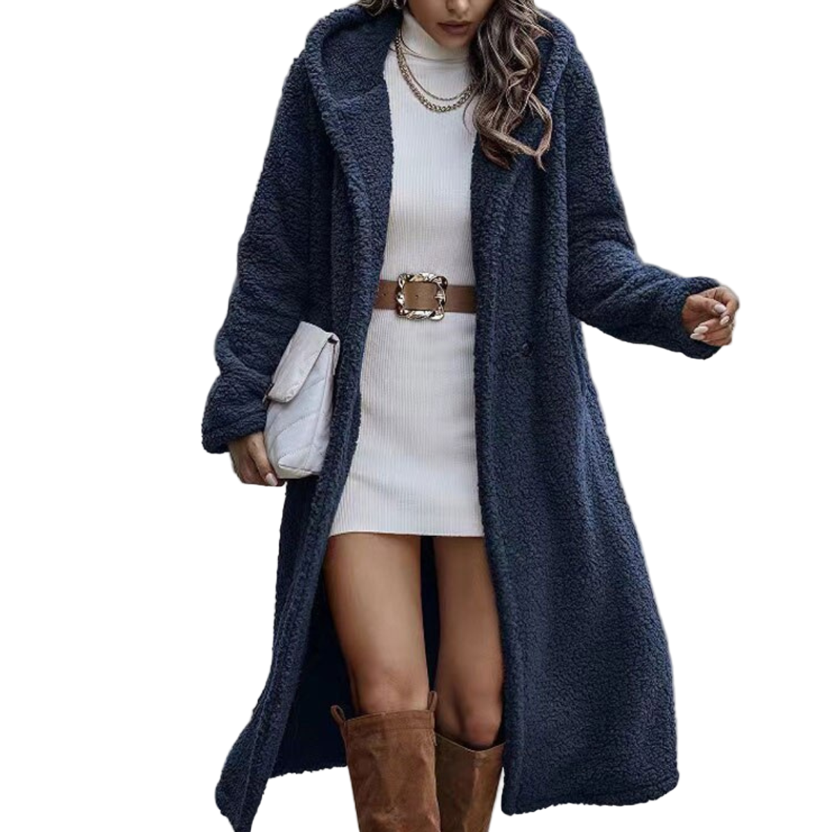 Dames Winterjas Moderne Hettejack Met Capuchon 0