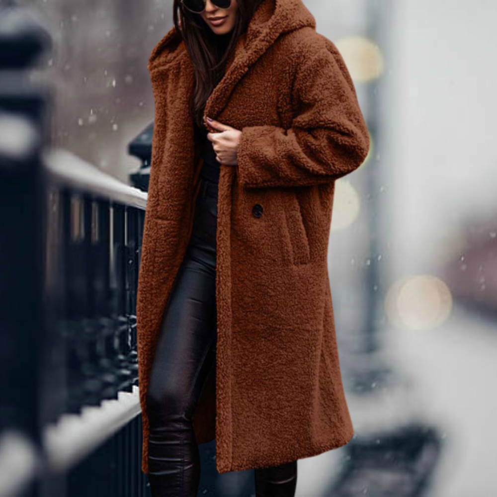 Dames Winterjas Moderne Hettejack Met Capuchon 4