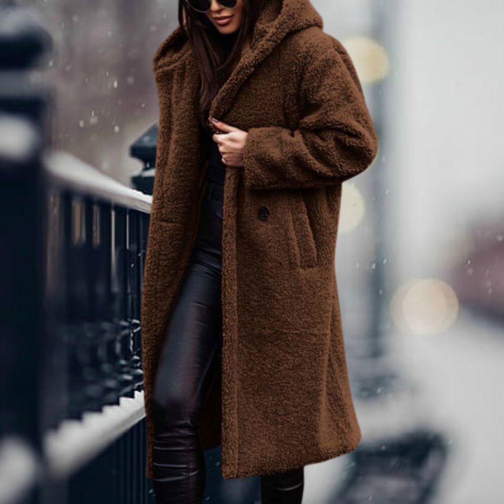 Dames Winterjas Moderne Hettejack Met Capuchon 7