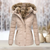 Dames Winterjas met Afneembare Bontkap 0