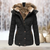 Dames Winterjas met Afneembare Bontkap 2