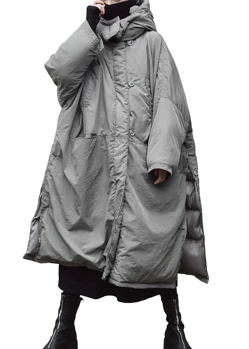 Dames Winterjas met Capuchon en Zakken 0
