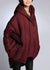 Dames Winterjas met Kap en Rits in Mulberry 2