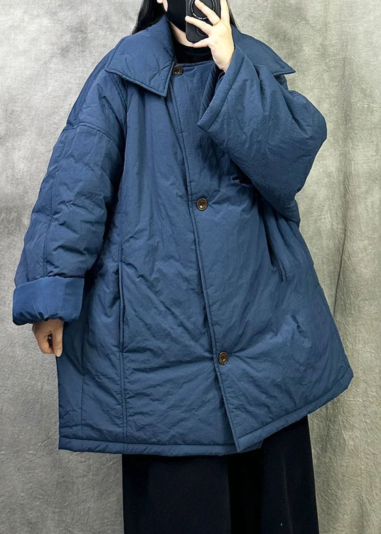 Dames Winterjas met Peter Pan-kraag Klassiek Model 1