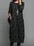 Dames Winterjurk Met Pockets Elegante Prints Zachte Stof 3