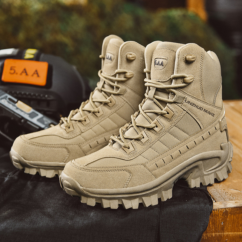 Dames Winterlaarzen Militair Stijl 3