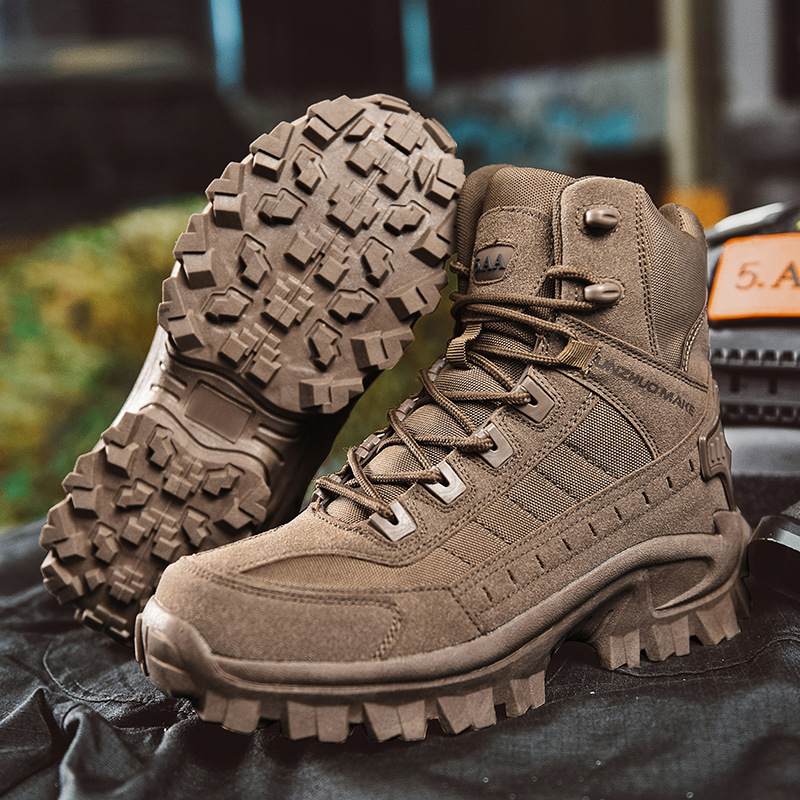 Dames Winterlaarzen Militair Stijl 8