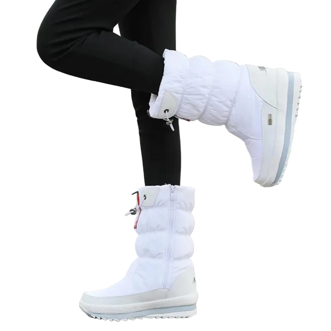 Dames Winterlaarzen Trendy Met Warme Voering en Antislipzool 5