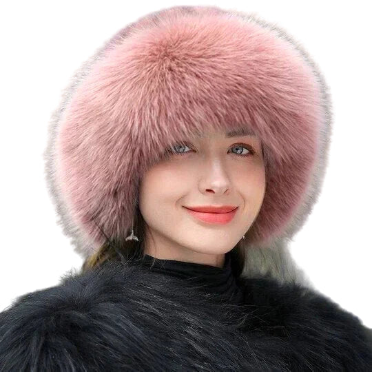 Dames Wintermuts in Imitatie Bont 0