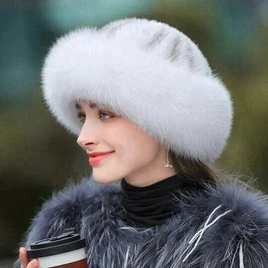 Dames Wintermuts in Imitatie Bont 7