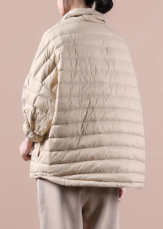 Dames Winteroutwear Donsjas Kaki met Reverszakken 3
