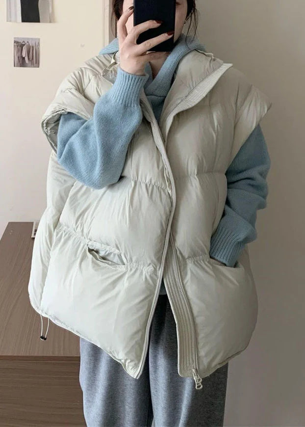Dames Wintervest Oversized Zak Stijl 1