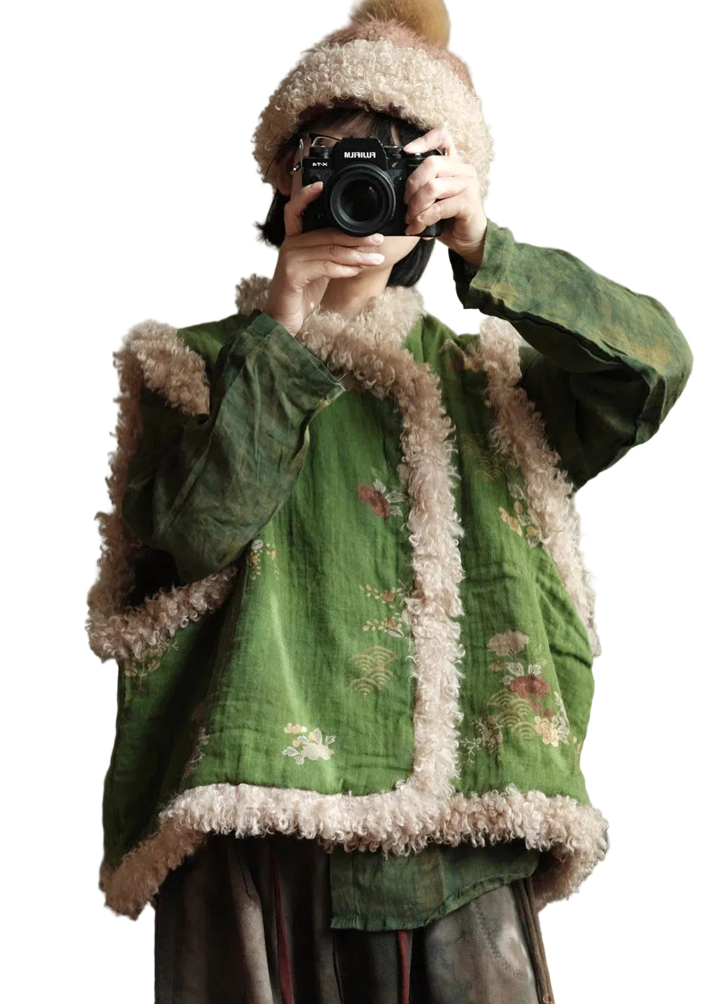 Dames Wintervest Patchwork Stijlvol 0