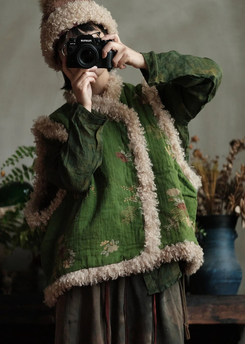 Dames Wintervest Patchwork Stijlvol 2