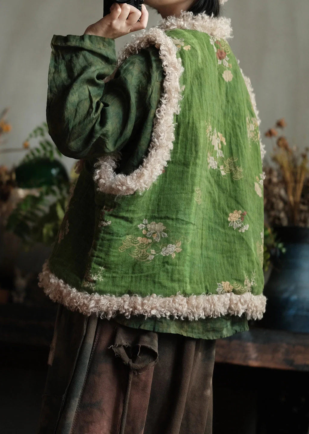 Dames Wintervest Patchwork Stijlvol 4