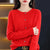 Dames Wol Vest Ronde Hals Comfortabel 14