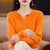 Dames Wol Vest Ronde Hals Comfortabel 17