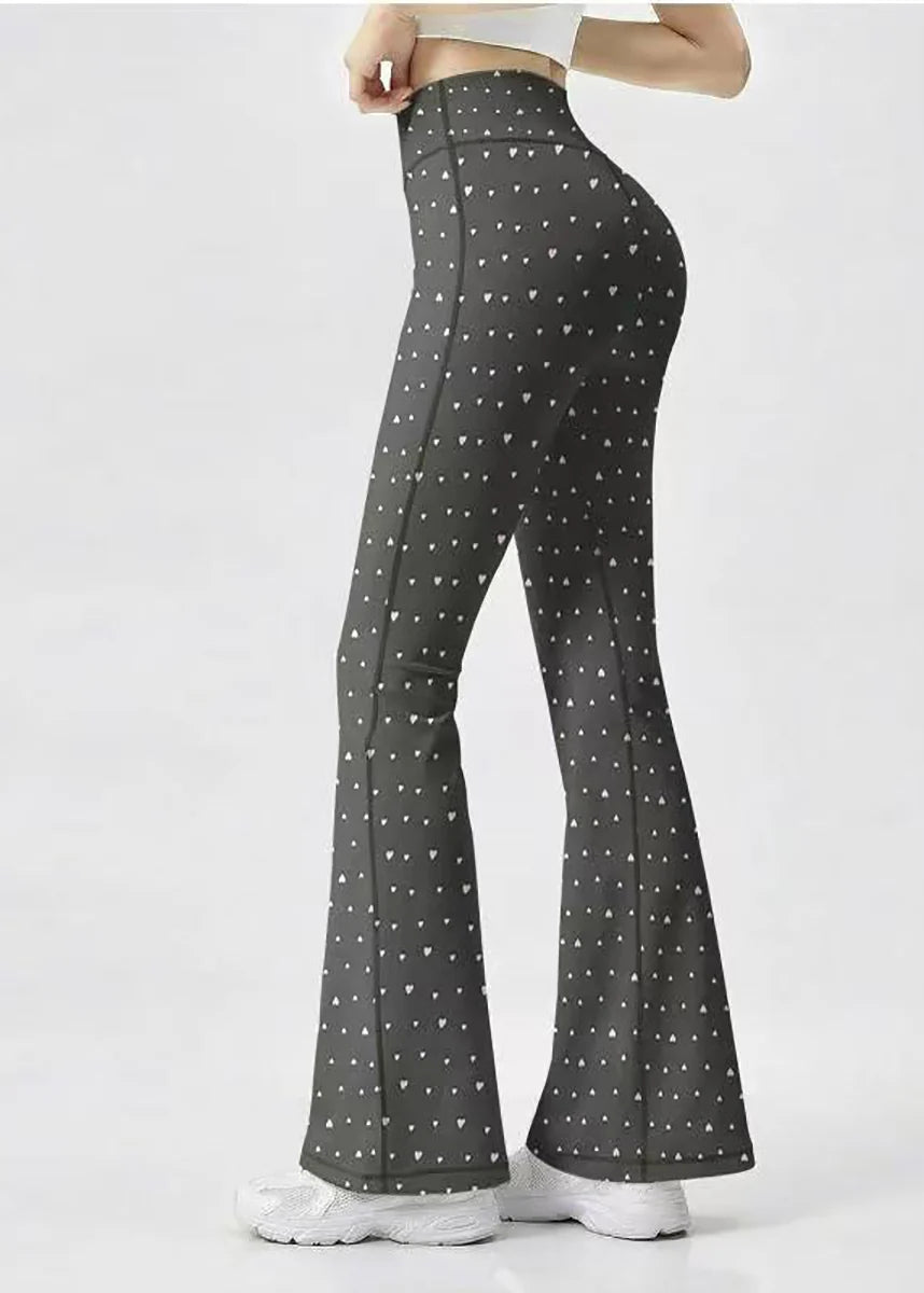 Dames Yogabroek Hoge Taille Scrunch Model 3