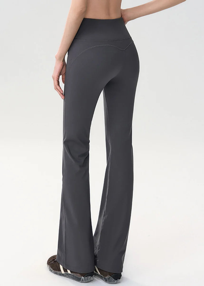 Dames Yogabroek Hoge Taille Wijde Pijpen 3