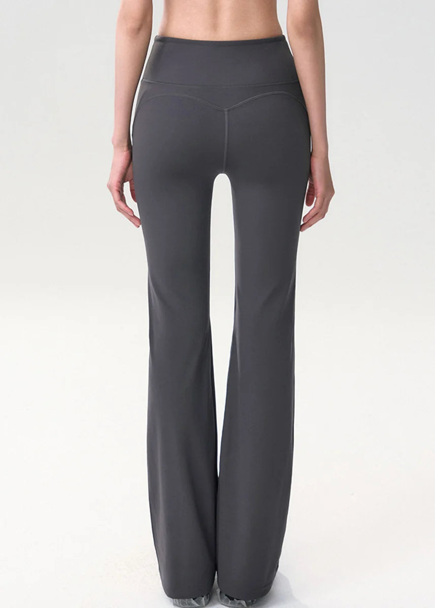 Dames Yogabroek Hoge Taille Wijde Pijpen 4
