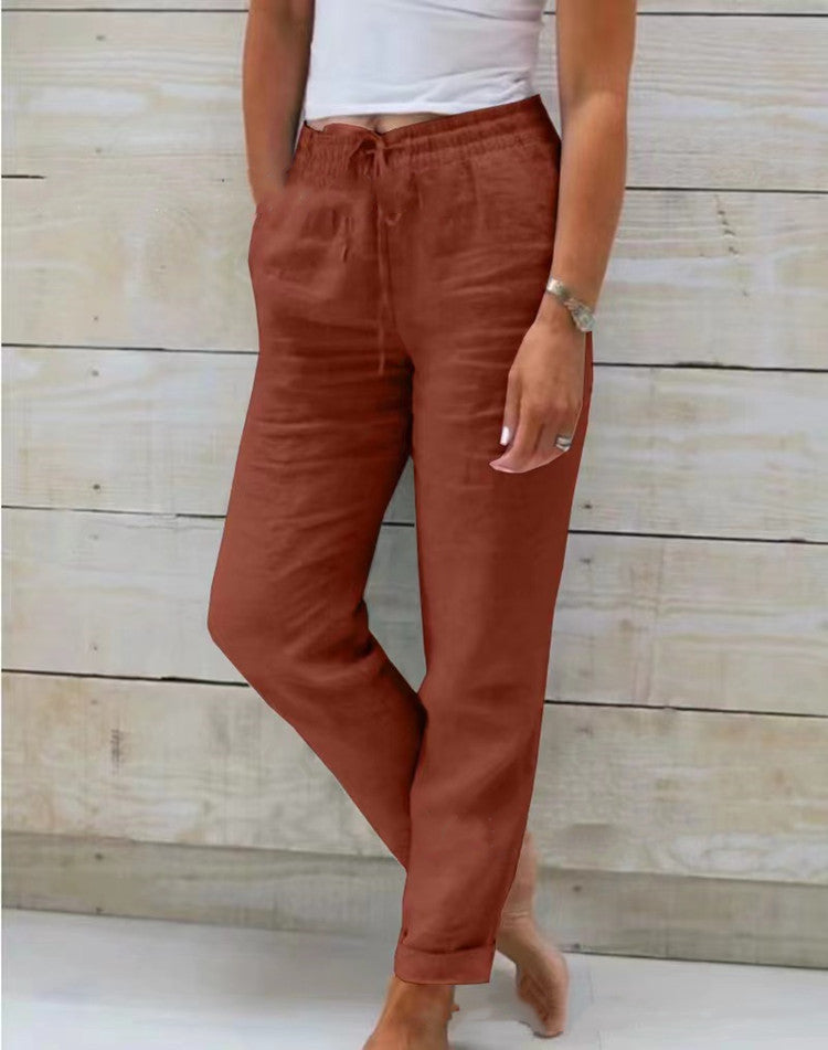 Dames Zomerbroek Relaxed Fit 4