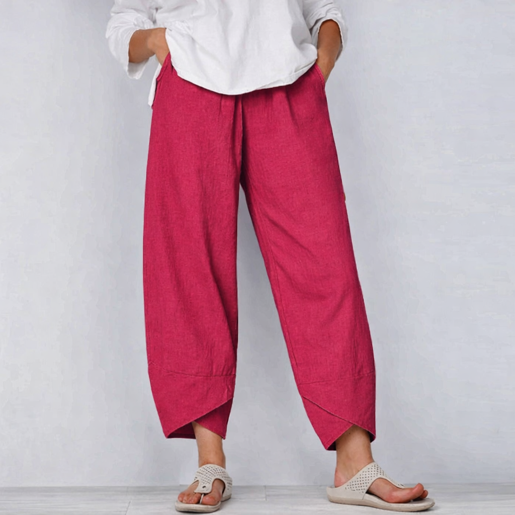 Dames Zomerbroek Taps Toelopend Stijlvol 3