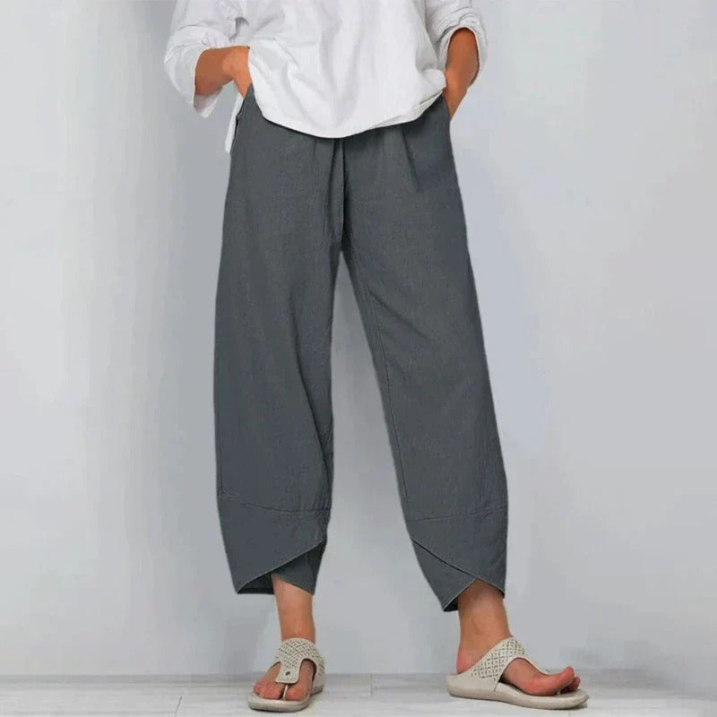 Dames Zomerbroek Taps Toelopend Stijlvol 4
