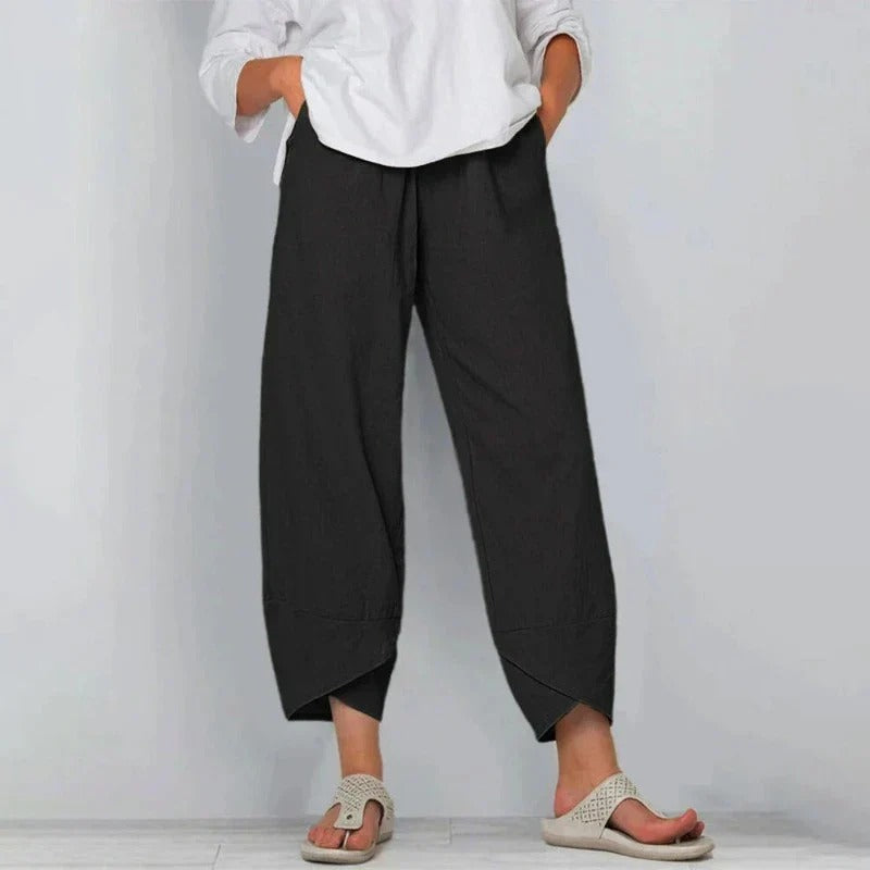 Dames Zomerbroek Taps Toelopend Stijlvol 5