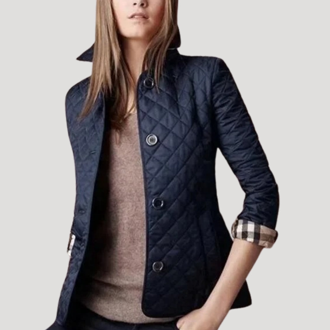 Dames Zomerjas Lichtgewicht met Diamantstiksels 3