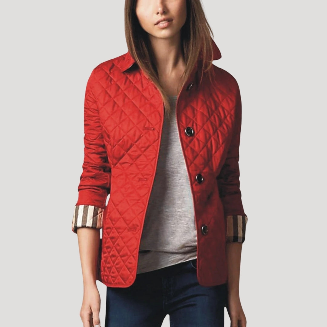 Dames Zomerjas Lichtgewicht met Diamantstiksels 4