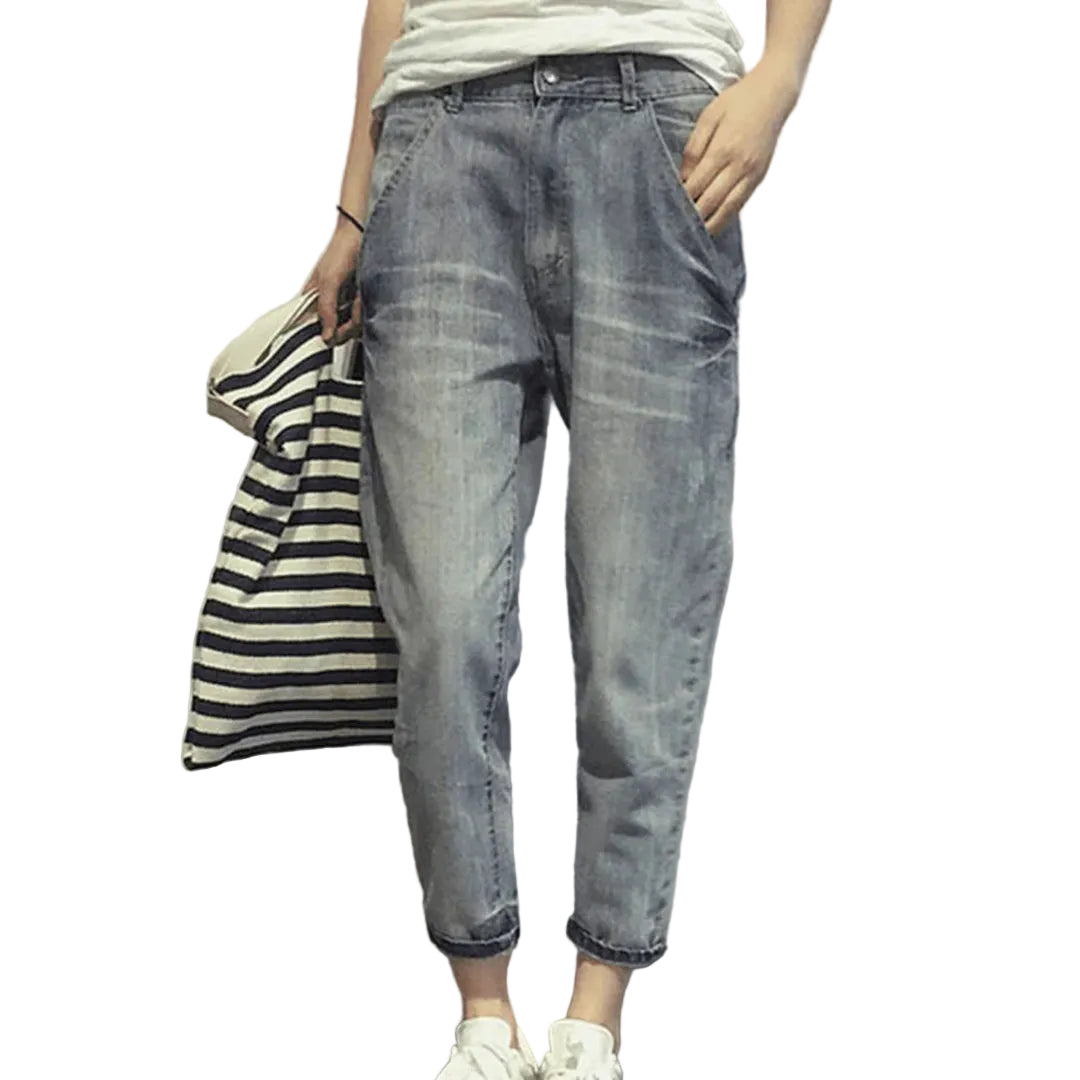 Dames Zomerjeans Comfortabel Casual 0