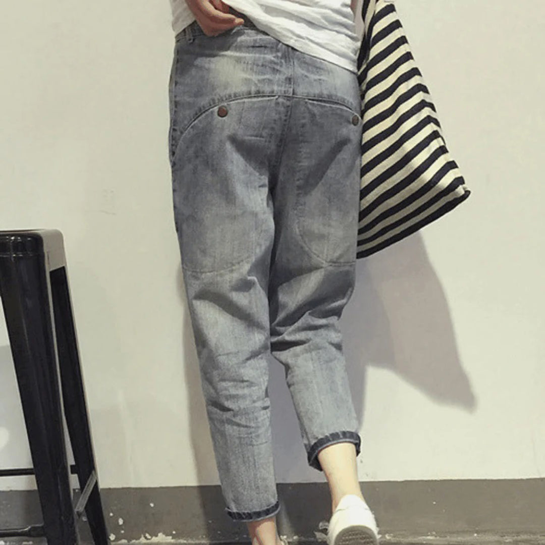 Dames Zomerjeans Comfortabel Casual 2